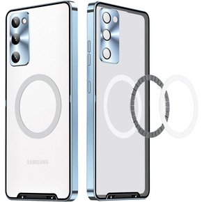 Θήκη για Samsung Galaxy S20 FE, CamShield MagSafe, διαφανής / μπλε