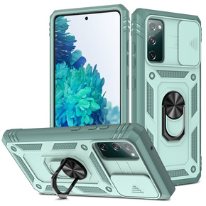 Θήκη για Samsung Galaxy S20 FE, CamShield Slide, πράσινο