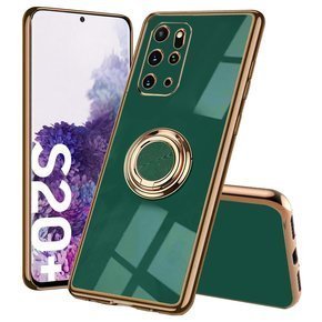 Θήκη για Samsung Galaxy S20 Plus, Electro Ring, πράσινη