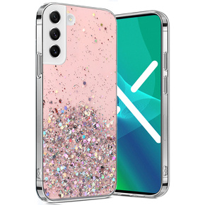 Θήκη για Samsung Galaxy S21 FE, Glittery, ροζ