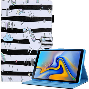 Θήκη για Samsung Galaxy Tab A7 Lite 8.7 T220 / T225, zebra unicorn