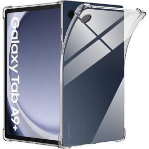 Θήκη για Samsung Galaxy Tab A9+, σιλικόνη, διαφανής