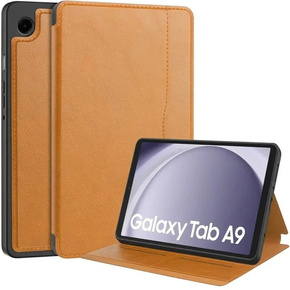 Θήκη για Samsung Galaxy Tab A9, Business Card, καφέ