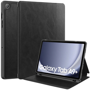 Θήκη για Samsung Galaxy Tab A9+, Business Card and Pen Slot, μαύρη