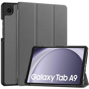 Θήκη για Samsung Galaxy Tab A9, Smartcase, γκρι