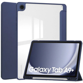 Θήκη για Samsung Galaxy Tab A9+, Smartcase Hybrid, με χώρο για γραφίδα, μπλε