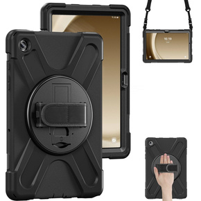 Θήκη για Samsung Galaxy Tab A9+ X210 / X215 / X216B, θωρακισμένη προστατευτική, μαύρη