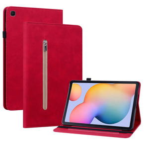 Θήκη για Samsung Galaxy Tab S6 Lite, Wallet Pen Slot, κόκκινη