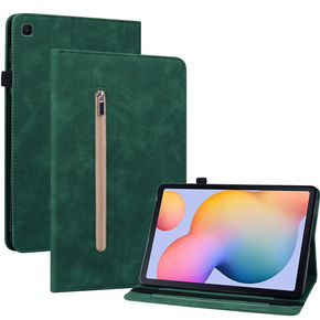 Θήκη για Samsung Galaxy Tab S6 Lite, Wallet Pen Slot, πράσινη