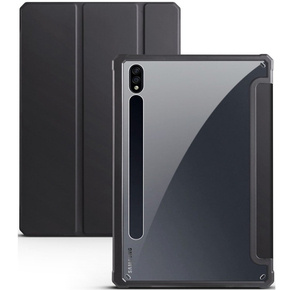 Θήκη για Samsung Galaxy Tab S7 Plus / Tab S7 FE, Smartcase Hybrid, με χώρο για γραφίδα, μαύρη