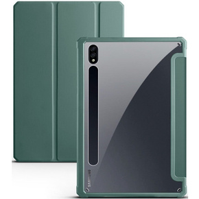 Θήκη για Samsung Galaxy Tab S7 Plus / Tab S7 FE, Smartcase Hybrid, με χώρο για γραφίδα, πράσινη