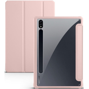 Θήκη για Samsung Galaxy Tab S7 Plus / Tab S7 FE, Smartcase Hybrid, με χώρο για γραφίδα, ροζ