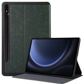 Θήκη για Samsung Galaxy Tab S9 FE+ Plus, Smartcase με χώρο για γραφίδα, πράσινη
