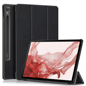 Θήκη για Samsung Galaxy Tab S9, Smartcase με χώρο για γραφίδα, μαύρη