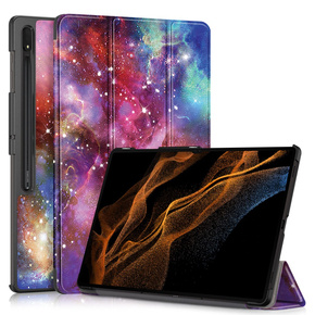 Θήκη για Samsung Galaxy Tab S9 Ultra με χώρο για γραφίδα, Πολύχρωμη, Galaxy