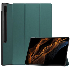 Θήκη για Samsung Galaxy Tab S9 Ultra, Smartcase, πράσινη
