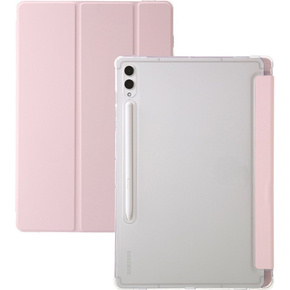 Θήκη για Samsung Galaxy Tab S9 Ultra, Smartcase Hybrid, με χώρο για γραφίδα, ροζ