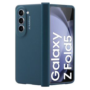 Θήκη για Samsung Galaxy Z Fold5 5G, με γυαλί, πράσινη