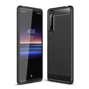 Θήκη για Sony Xperia 1 II, Carbon, μαύρη