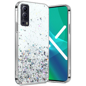 Θήκη για Vivo Y52 5G / Y72 5G, Glittery, διαφανής