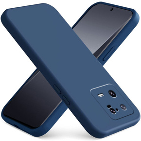 Θήκη για Xiaomi 13 5G, Silicone Lite, σκούρο μπλε