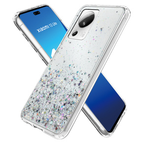 Θήκη για Xiaomi 13 Lite, Glittery, διαφανής