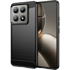 Θήκη για Xiaomi 14T Pro, Carbon, μαύρη