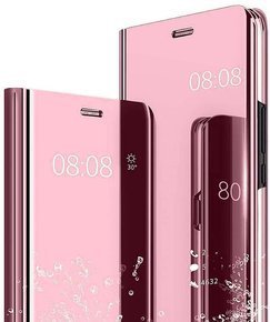 Θήκη για Xiaomi Mi 11 Lite / Mi 11 Lite 5G / 11 Lite 5G NE, Clear View, ροζ rose gold