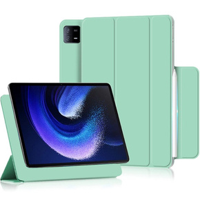 Θήκη για Xiaomi Pad 6, Magnetic Smartcase, ανοιχτή πράσινη