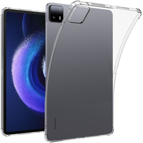 Θήκη για Xiaomi Pad 6 Max, σιλικόνη, διαφανής