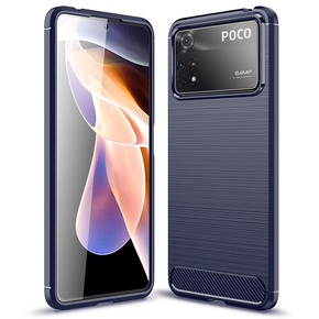 Θήκη για Xiaomi Poco X4 Pro 5G, Carbon, μπλε