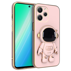 Θήκη για Xiaomi Redmi 12, Astronaut, ροζ rose gold