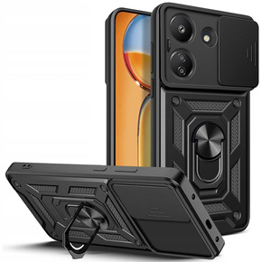 Θήκη για Xiaomi Redmi 13C / Poco C65, CamShield Slide, μαύρο