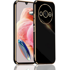 Θήκη για Xiaomi Redmi A3, Glamour CamShield, μαύρη