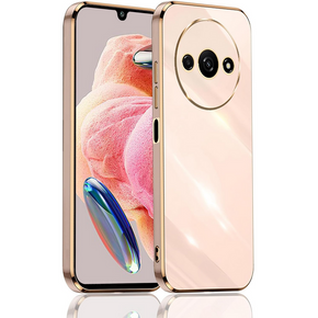 Θήκη για Xiaomi Redmi A3, Glamour CamShield, ροζ rose gold