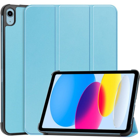 Θήκη για iPad 10.9 2022 10 Gen, Smartcase με χώρο για γραφίδα, μπλε