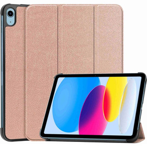 Θήκη για iPad 10.9 2022 10 Gen, Smartcase με χώρο για γραφίδα, ροζ