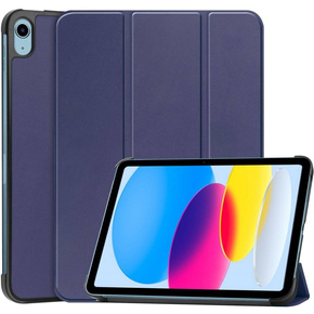 Θήκη για iPad 10.9 2022 10 Gen, Smartcase με χώρο για γραφίδα, σκούρο μπλε