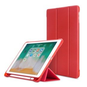 Θήκη για iPad 9.7 2018 / 2017/ Air / Air 2, Smartcase με χώρο για γραφίδα, κόκκινη