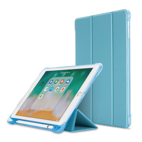 Θήκη για iPad 9.7 2018 / 2017/ Air / Air 2, Smartcase με χώρο για γραφίδα, μπλε