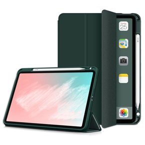 Θήκη για iPad Air 4 2020 / Air 5 2022 10.9", Smartcase με χώρο για γραφίδα, πράσινη