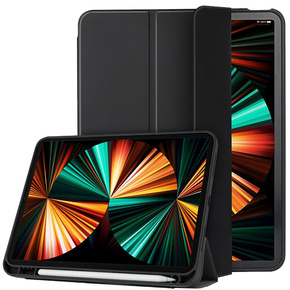 Θήκη για iPad Pro 11 2021/2022, Smartcase με χώρο για γραφίδα, μαύρη