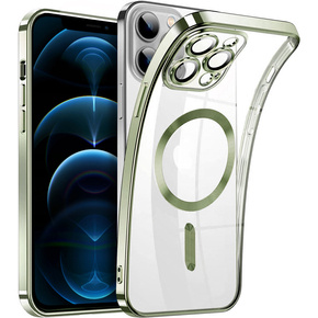 Θήκη για iPhone 12 Pro, MagSafe Hybrid, πράσινη