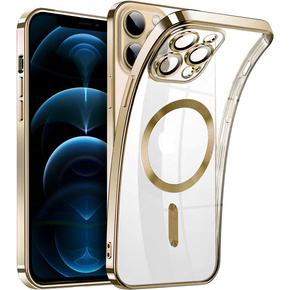 Θήκη για iPhone 12 Pro, MagSafe Hybrid, χρυσή