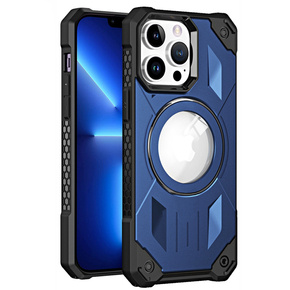 Θήκη για iPhone 12 Pro Max, Heavy Duty MagSafe, σκούρο μπλε