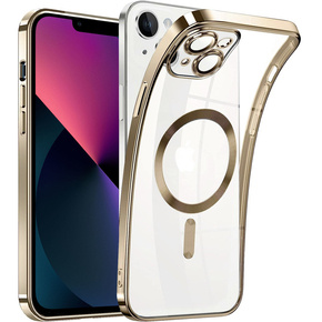 Θήκη για iPhone 13, MagSafe Hybrid, χρυσή