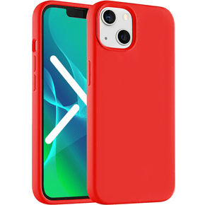 Θήκη για iPhone 13 Mini, Silicone Lite, κόκκινη