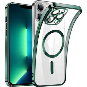 Θήκη για iPhone 13 Pro, MagSafe Hybrid, πράσινη