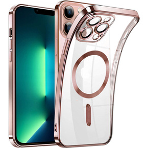 Θήκη για iPhone 13 Pro, MagSafe Hybrid, ροζ