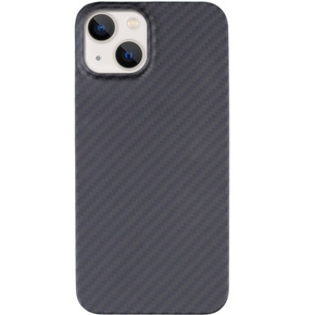 Θήκη για iPhone 14, Aramid Fiber Cover, μαύρη